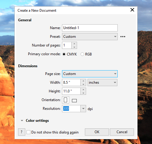 CorelDraw Document Customization