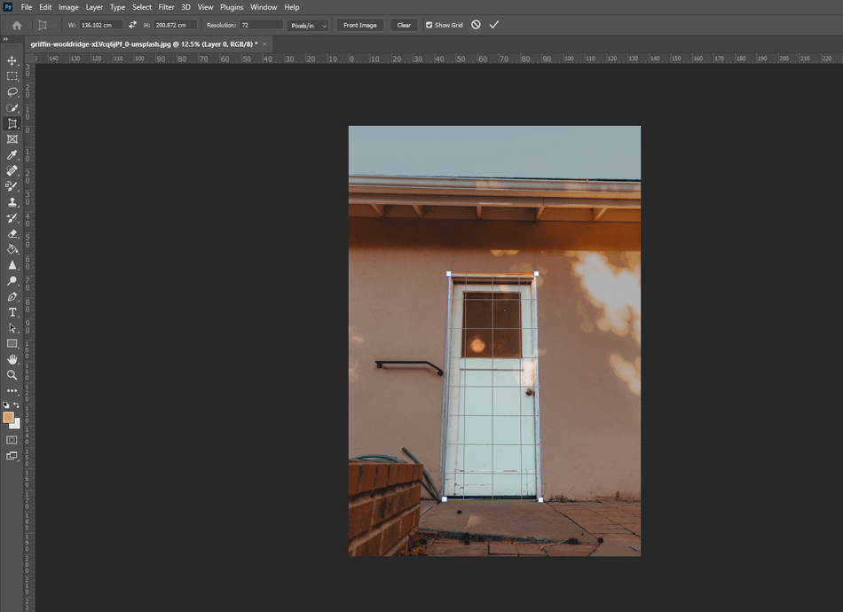 How to Crop in Photoshop 20