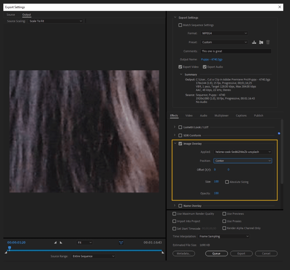 How to Export Adobe Premiere Pro File to mp4 Format 22