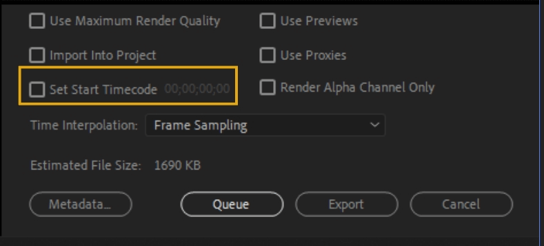 How to Export Adobe Premiere Pro File to mp4 Format 75