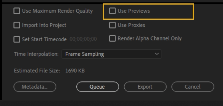 How to Export Adobe Premiere Pro File to mp4 Format 76