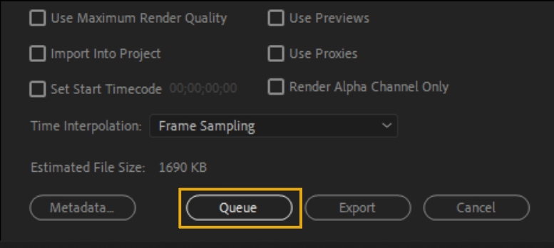 How to Export Adobe Premiere Pro File to mp4 Format 82