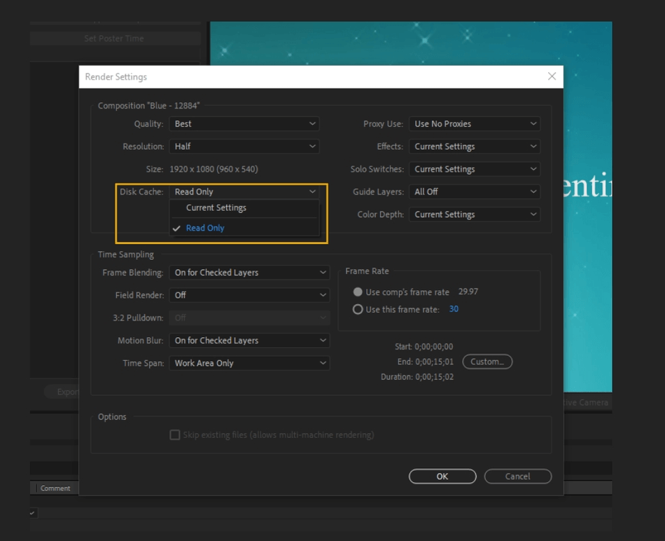 How to Render Export in Adobe After Effects 10