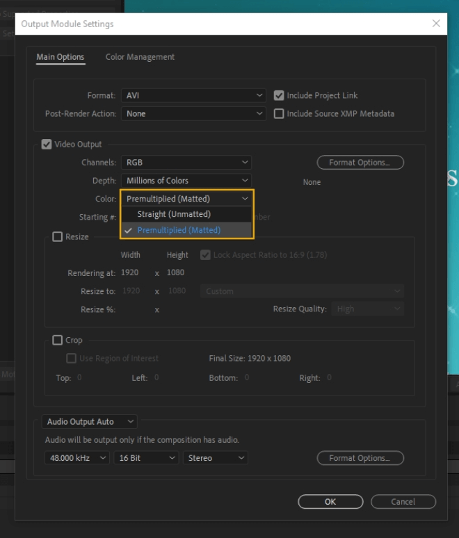 How to Render Export in Adobe After Effects 33