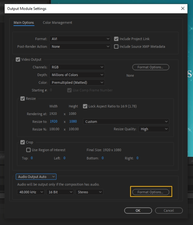 How to Render Export in Adobe After Effects 41