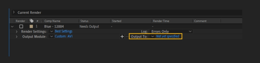 How to Render Export in Adobe After Effects 52