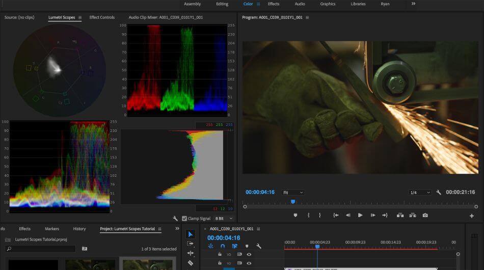 Adobe Premiere Pro Lumetri Colors