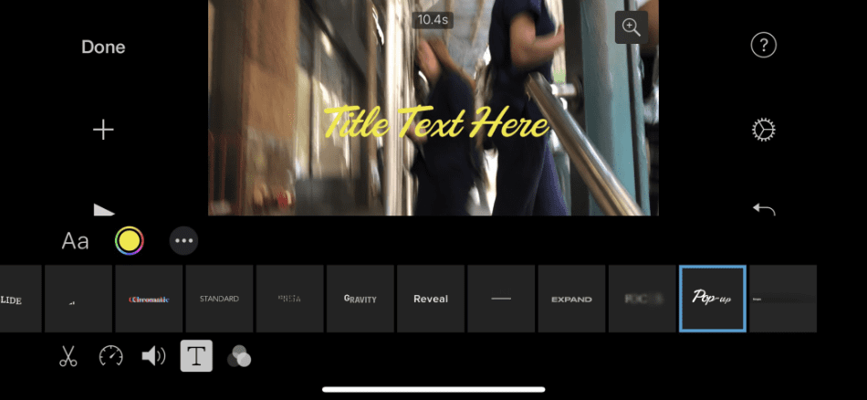 add text to imovie app add text to imovie app