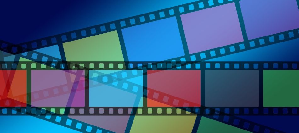 colorful filmstrip