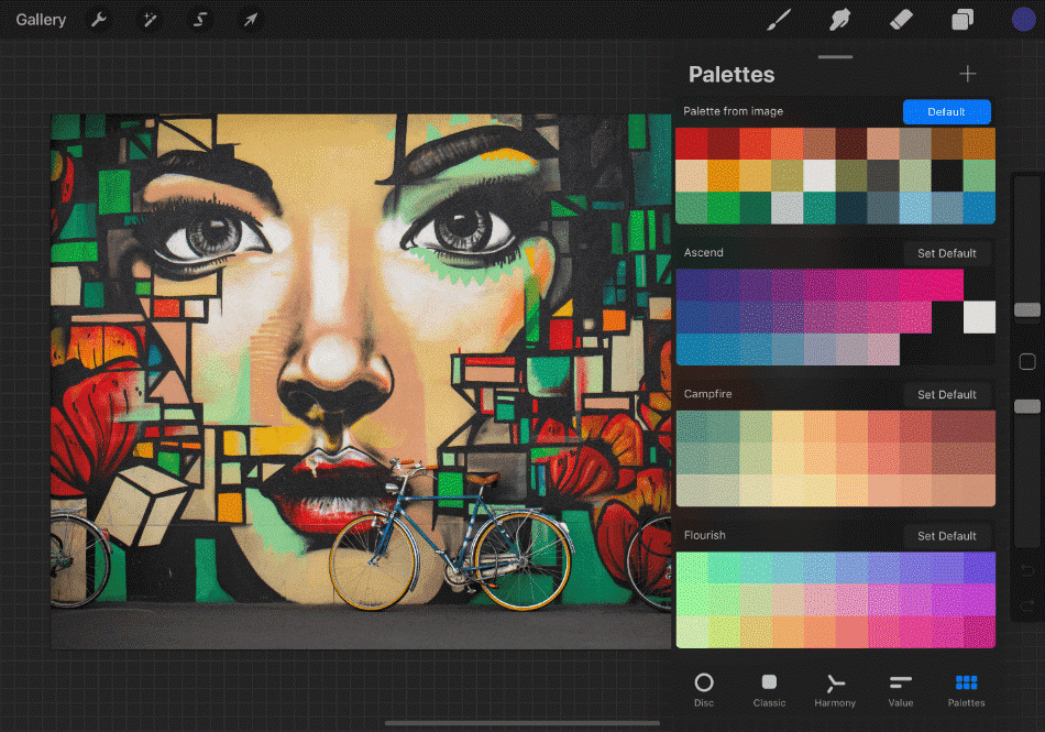 procreate palettes