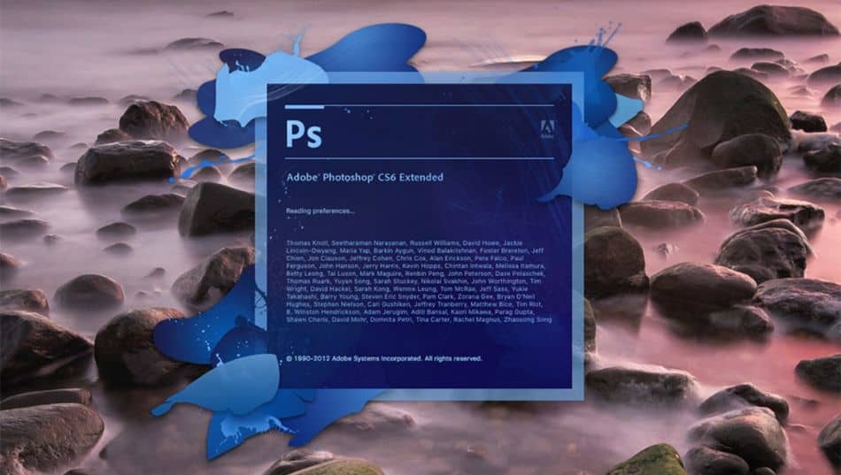 adobe photoshop cs6 title screen 1