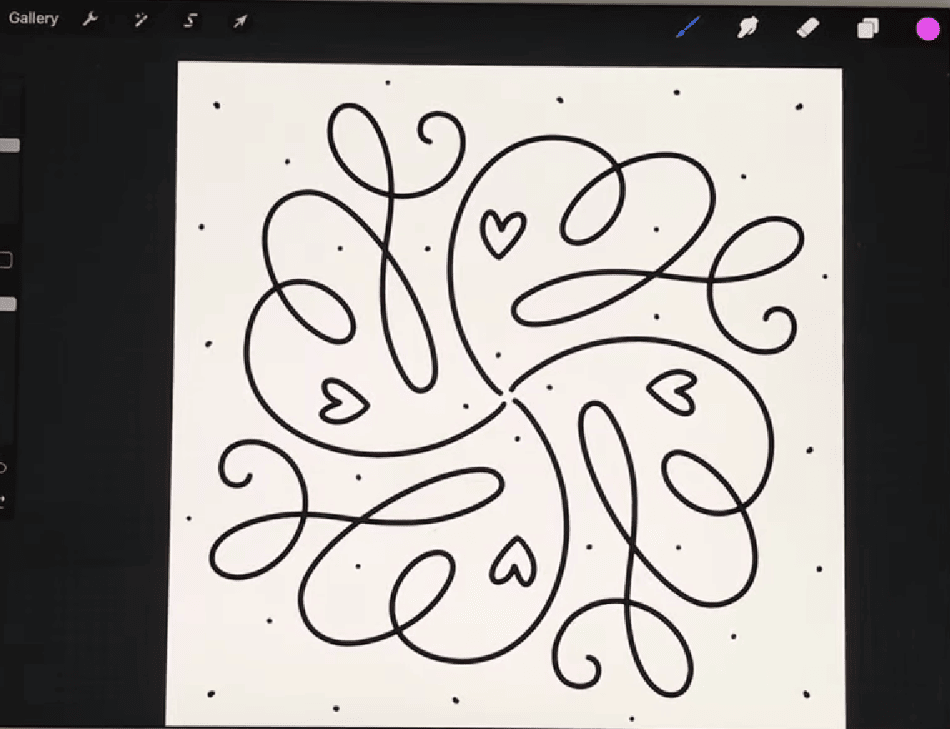 Procreate color fill simple