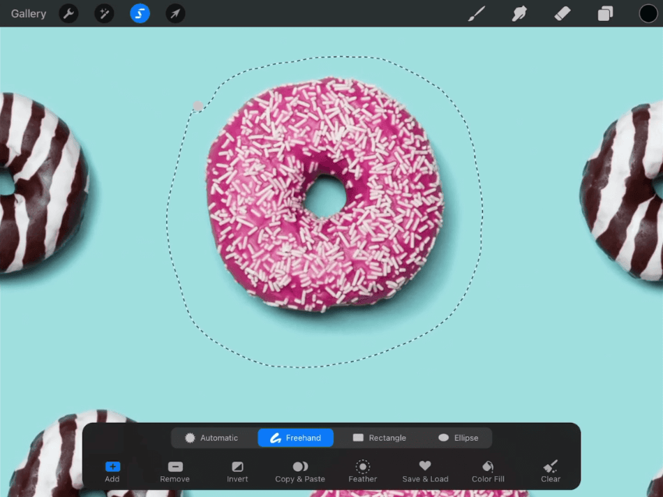 Procreate Selected Copy of Donut 