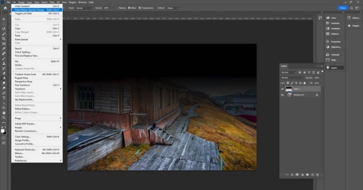 How to undo and redo in photoshop a complete guide